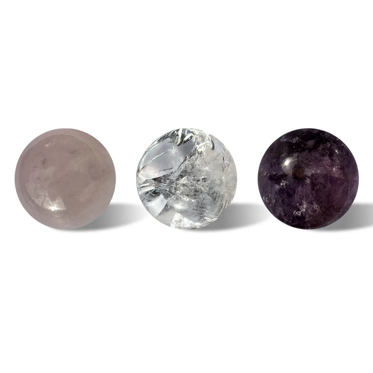 Golden Triangle | Amethyst | Rock Crystal | Rose Quartz | For vitalizing and structuring water | Phipower