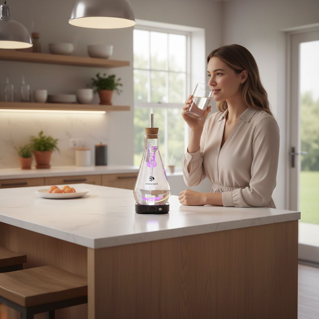 Vitalizzatore d’acqua PhiPower 2,0 L – Vortex, cristalli e Fiore della Vita - immagine 3