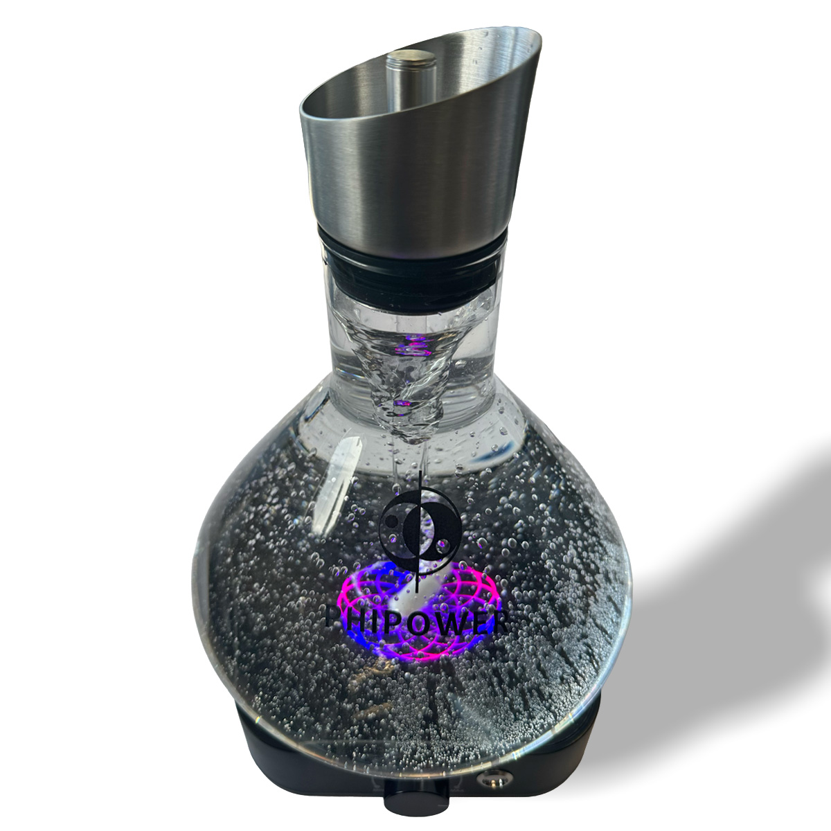 RVS Schenktuit en Houder voor Analemma Waterstaaf in gevitaliseerd Water Maker | Phipower - Afbeelding 13