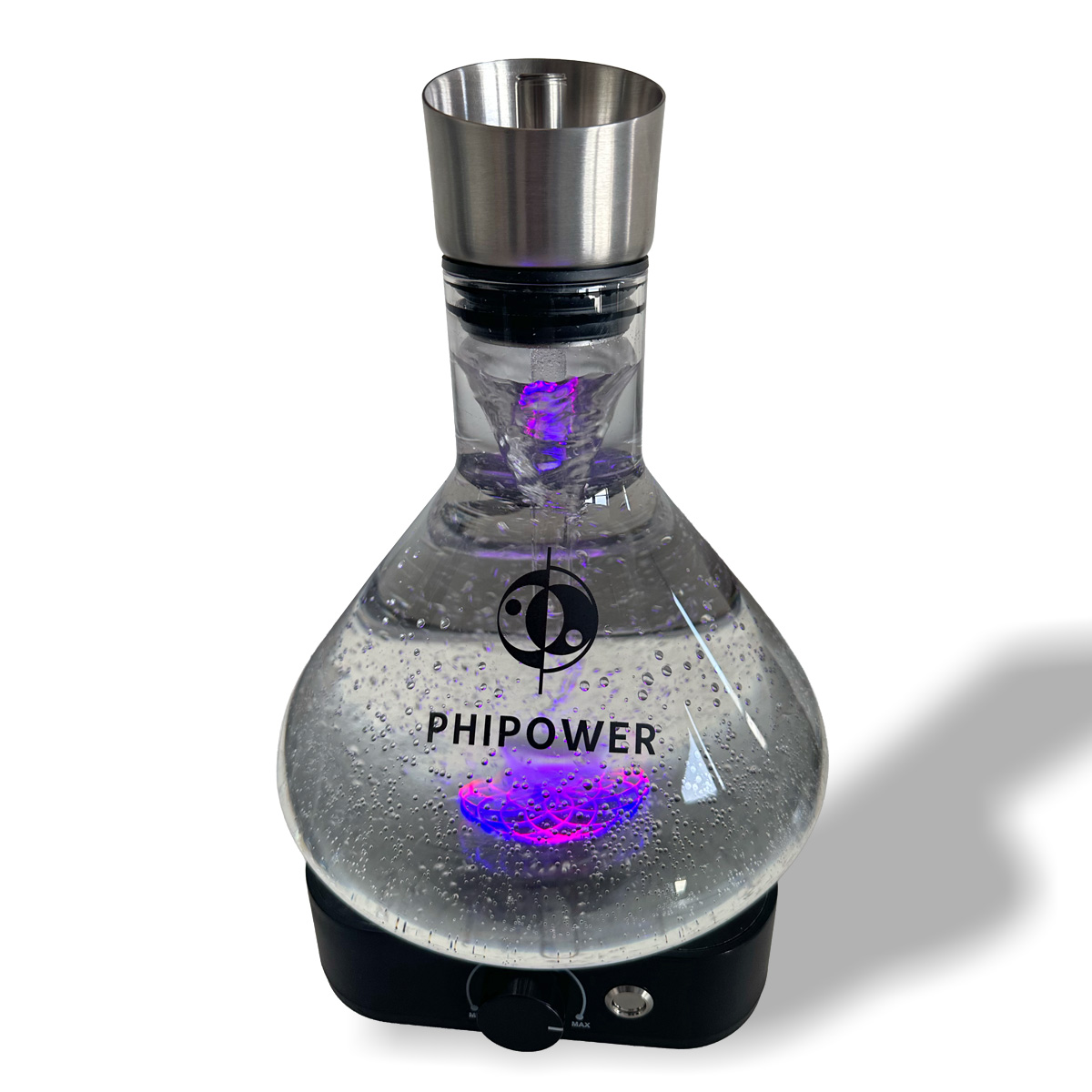 RVS Schenktuit en Houder voor Analemma Waterstaaf in gevitaliseerd Water Maker | Phipower - Afbeelding 17